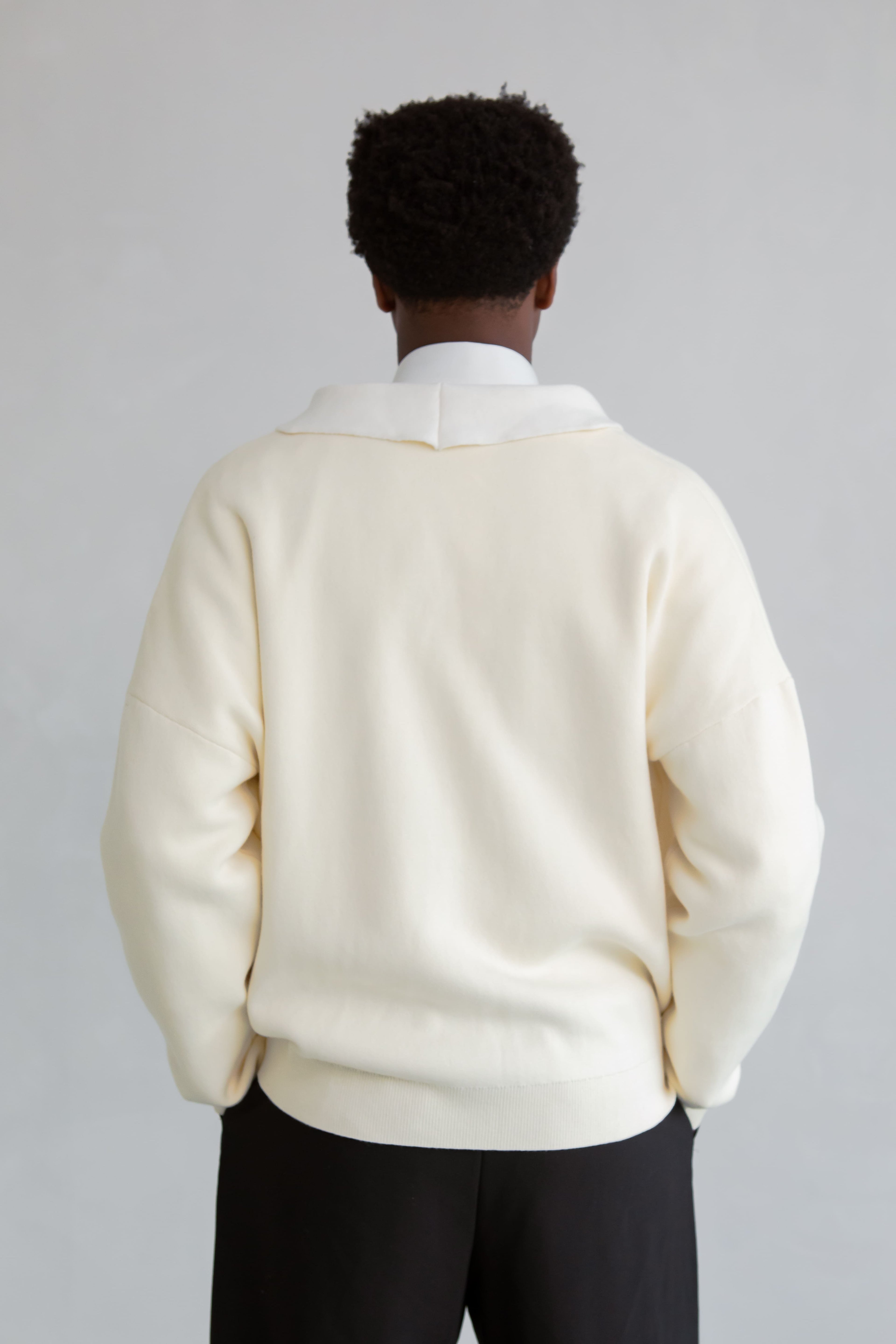 Golden Knit Cotton Cardigan