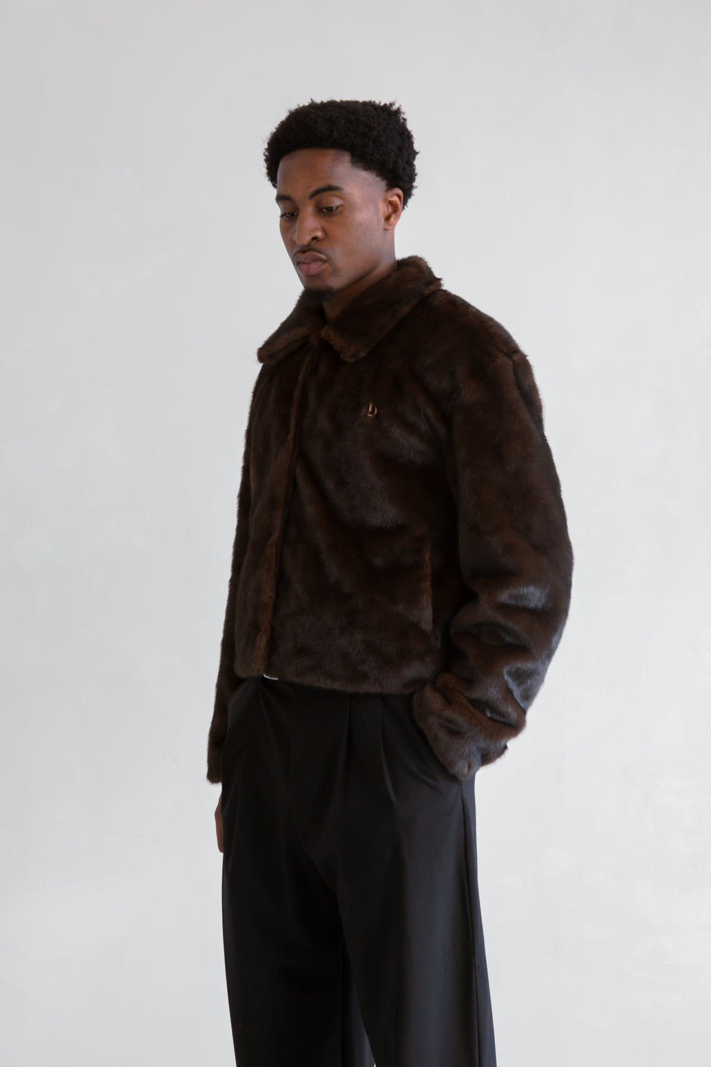 Mink Fur Bomber Jacket