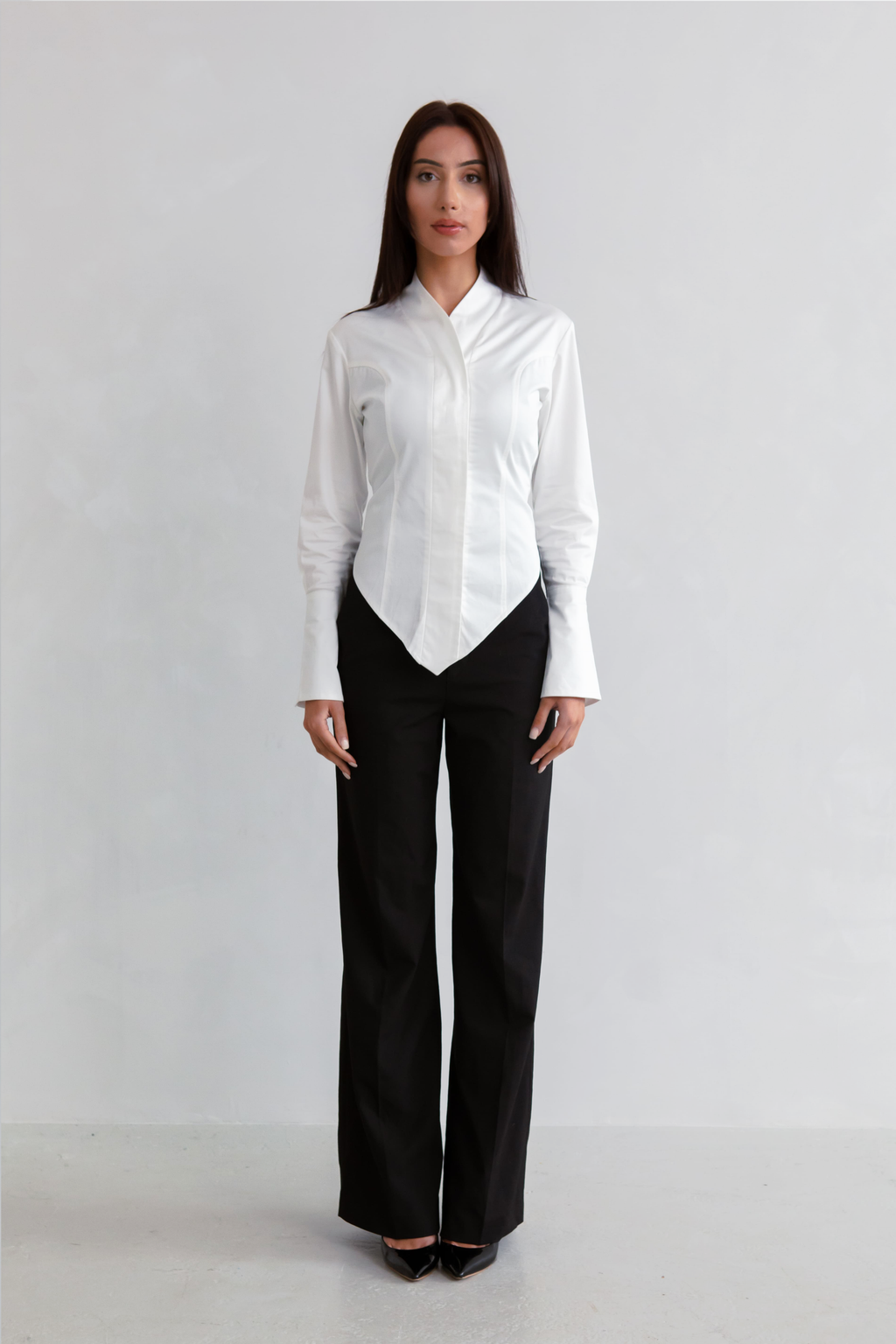 Silk Blend Cotton Shirt