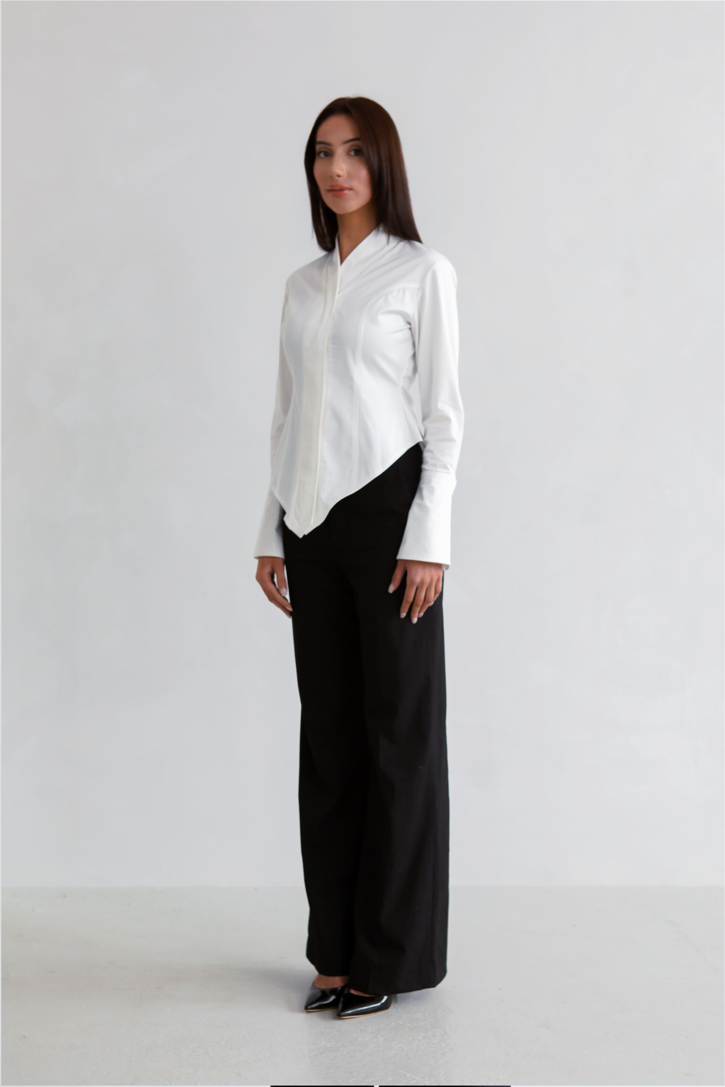 Silk Blend Cotton Shirt